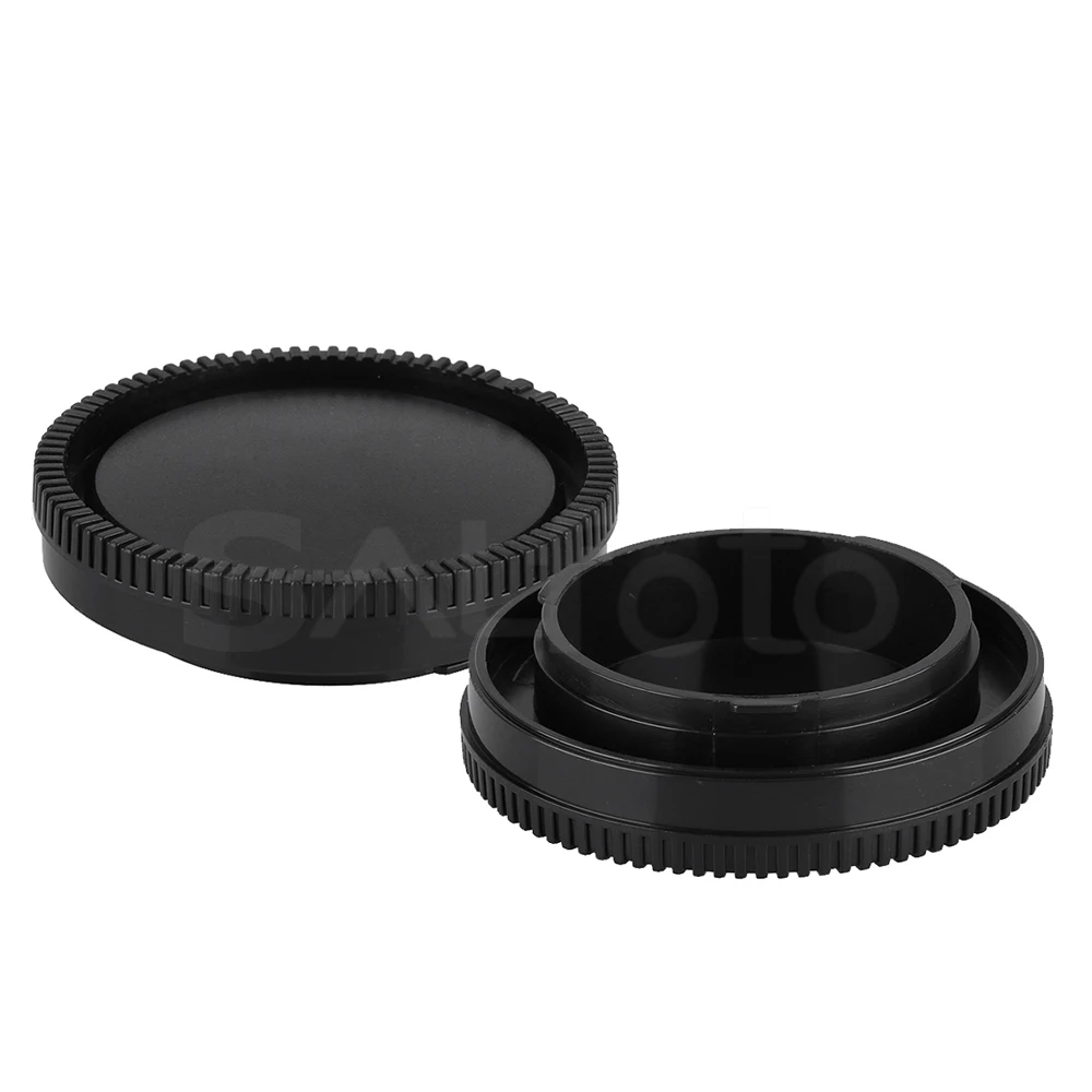 غطاء حماية أمامي وخلفي لسوني نيكس ، جسم الكاميرا ، غطاء العدسة الخلفية ، عدسات عدسات تثبيت إلكتروني ، 50 في المجموعة #2