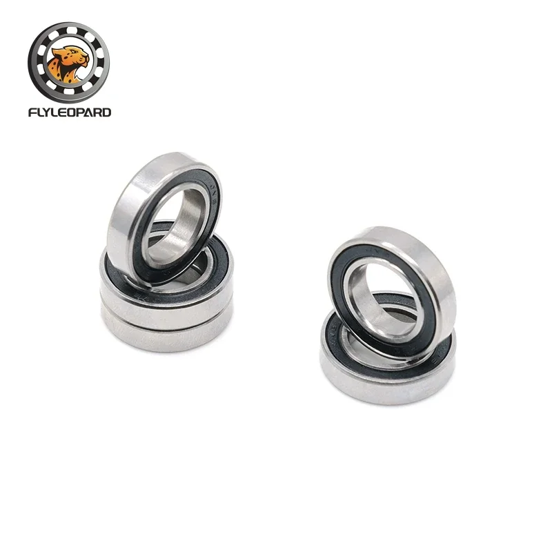 1PC S6802-2RS 15x24x5 mm 440C Stainless Steel Thin Wall Deep Groove Ball Bearing S6802RS S61802-2RS ABEC-7