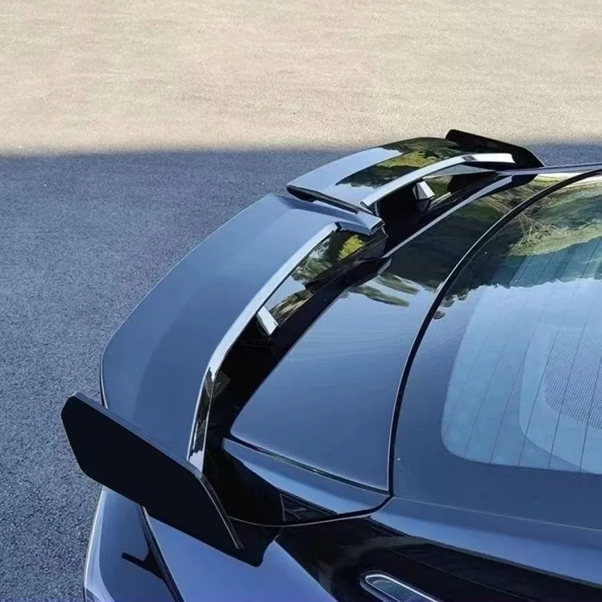 Spoiler universale superficie in carbonio ABS tipo di materiale generico auto posteriore tronco Spoiler per universale Seden auto BMW Audi Benz