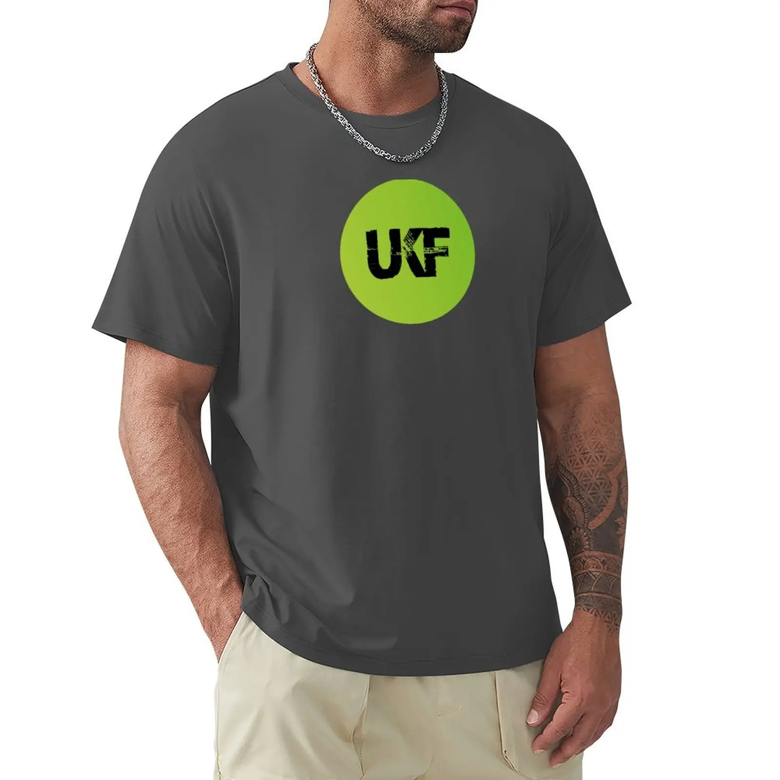 UKF - DnB T-Shirt tops summer clothes men clothings