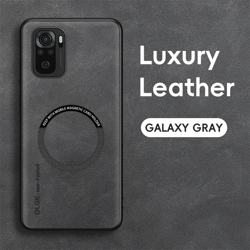 حافظة جلدية ريترو مغناطيسية لهاتف Xiaomi Redmi Note 10 10s Note10 Poco M5S PocoM5s حافظة هاتف شحن لاسلكي