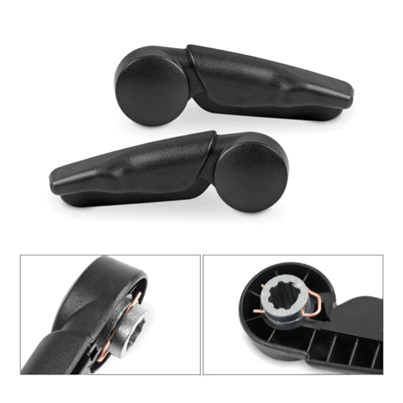 1 Pair Car Rear Left & Right Seat Release Handle Adjustment For Mercedes GL-Class GL350 450 550 1649201164 1649201264