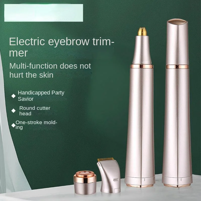 New product, multi-functional women's eyebrow trimmer, hair remover, electric shaver, hair remover, waterproof body.