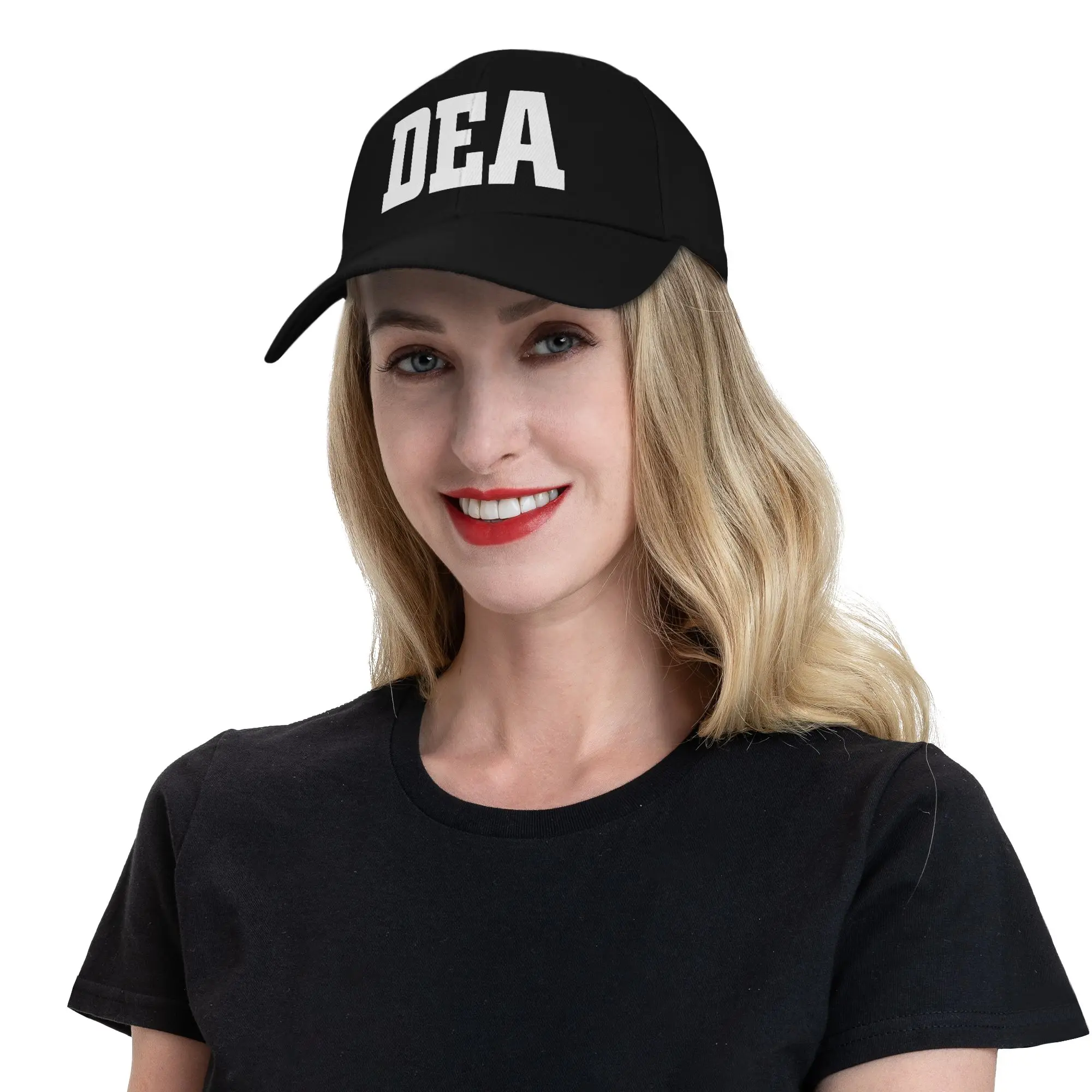 DEA US Federal Interdiction Agency  Golf Cap Accessories Vintage  Casquette For Men Women Daily Headewear  Adjustable