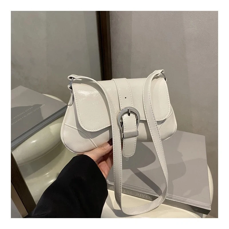 패션 새들백 겨드랑이 가방 싱글 숄더 스몰 고급스러운 원숄더 출퇴근 다용도 크로스백