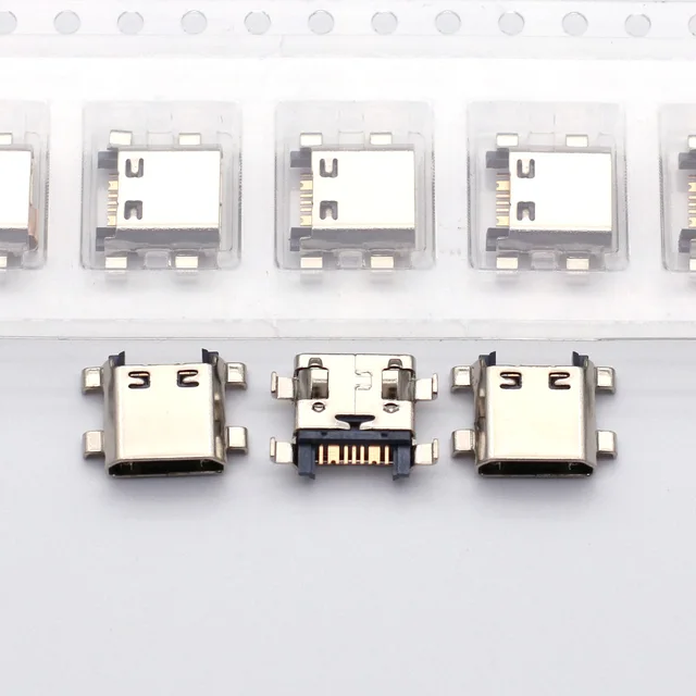 50szt Micro Charger Plug Usb Charging Dock Port Connector Dla Samsung Galaxy J5 J7 2016 J510 J5108 H G J710 J7108 Neo C J701F