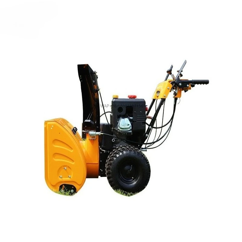 China Direct 13HP Electric Start Hand Push Snowplow Equipment Airport Runway Road Durable Snow Thrower