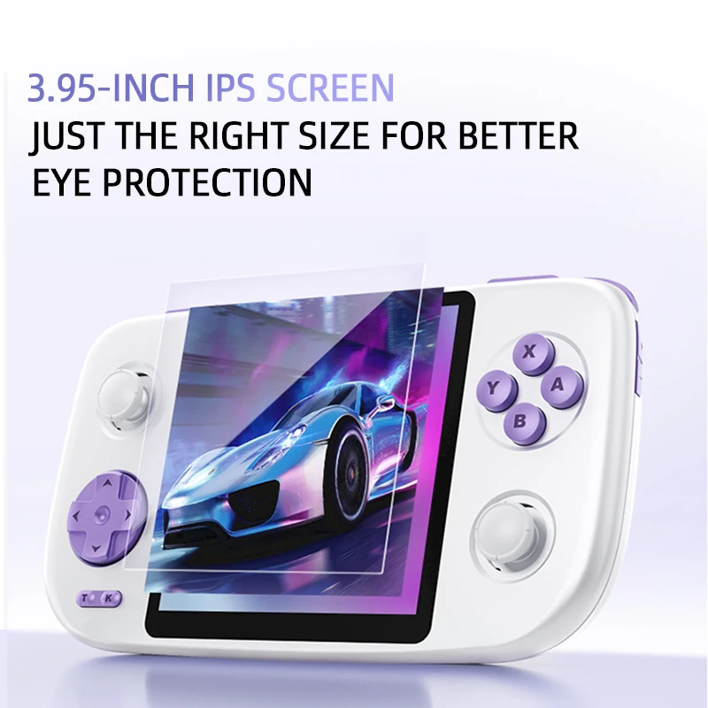 NEW GAMEMT E3 Vigor 3.95-inch 720*720 IPS Screen Retro Handheld Game Console 8-CORE ARM CORTEX-A7 5000mAh High-capacity Battery view 4