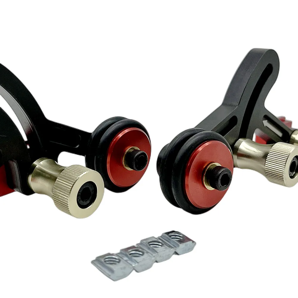 دليل الأسهم في اتجاه واحد-النجارة الدقة واضحة قطع ريشة Loc المجلس-الألومنيوم مكافحة انتعاش السلامة دفع أدوات مساعدة