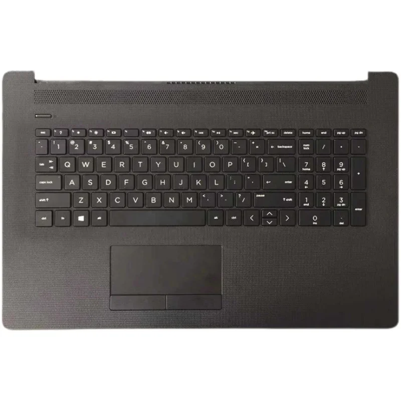 New For HP Pavilion 17-BY 17-CA C Case Keyboard Touchpad, Black L22751-001