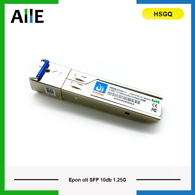 

GPON OLT 10dB C+++ SFP Optical Fiber Module 10db SFP Tx1490/Rx1310nm GPON OLT C+++ SFP Modules GPON Transceiver SC Connector