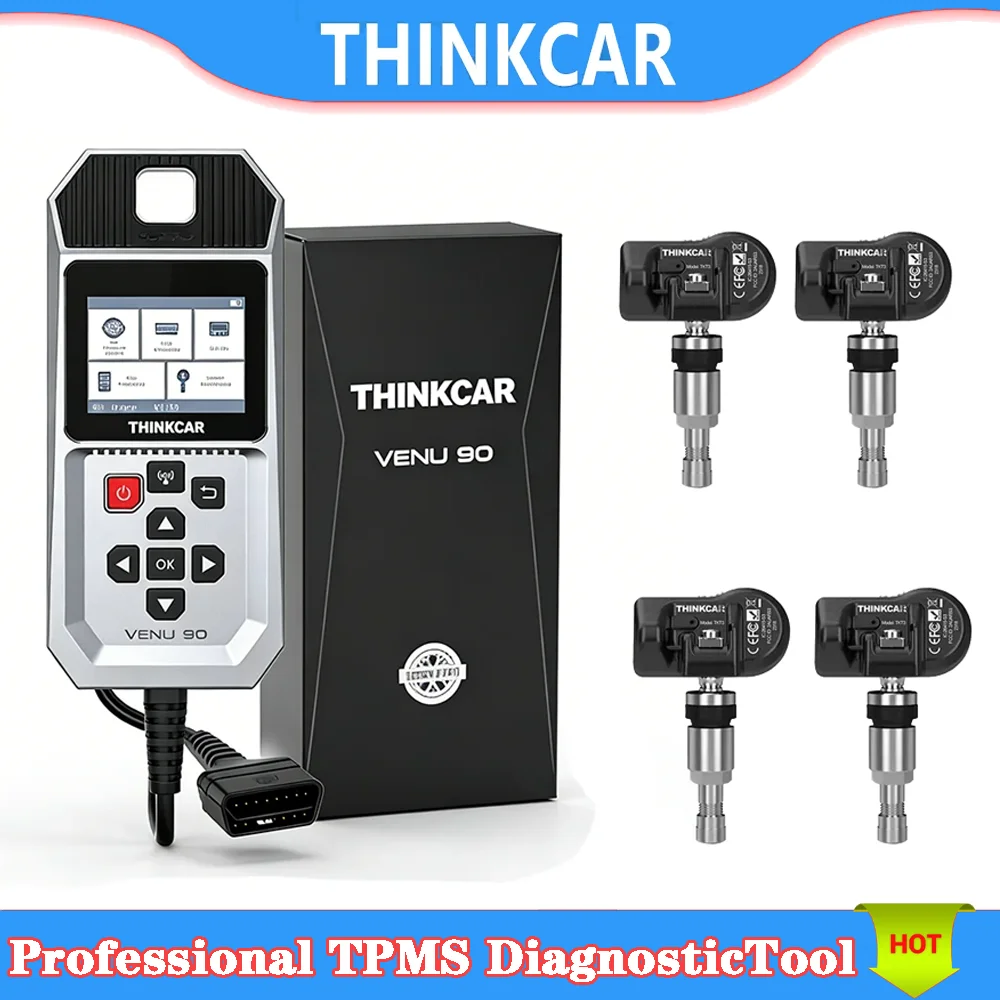 THINKCAR VENU 90 With Thinkcar S3 Car Tire Pressure Diagnose Tool Diagnose Activate Relearn Program THINKCAR VENU 90