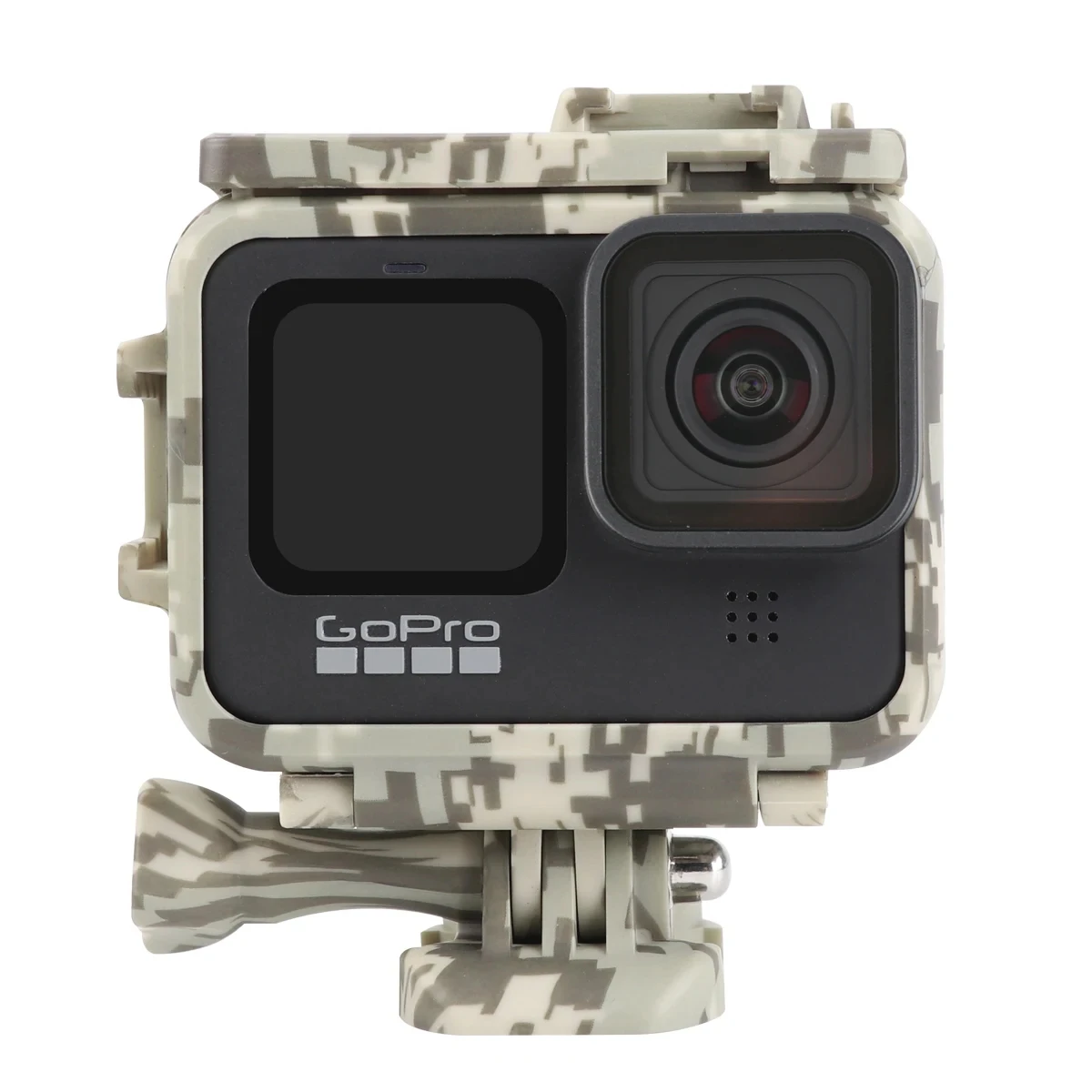 GoProヒーロー用保護カバーフレーム,ハウジング,カモフラージュ,黒,アクションカメラ,アクセサリー,12,10,9,11