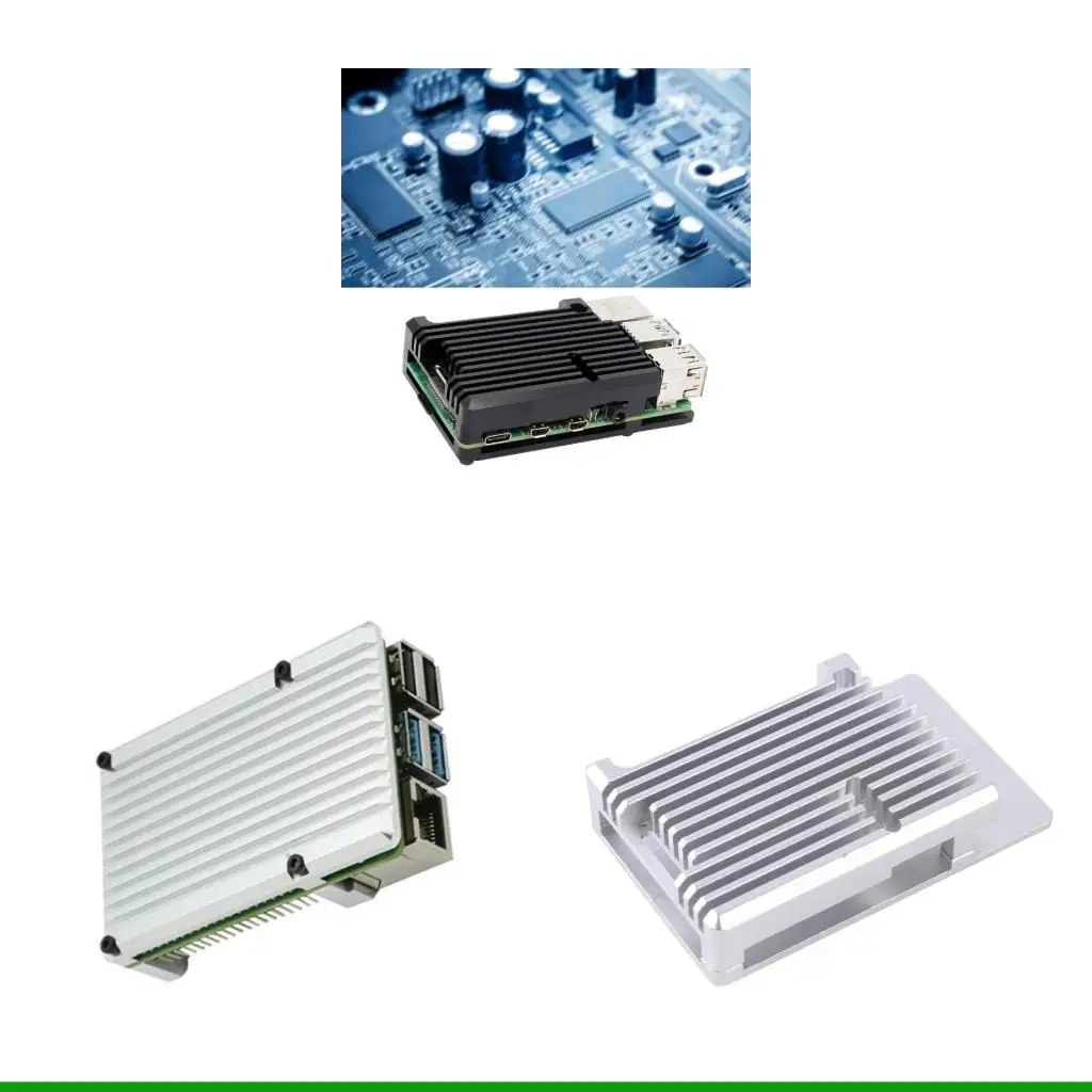 

U55C Aluminum Case Metal Shell Enclosure Housing for 4 Model B 4B