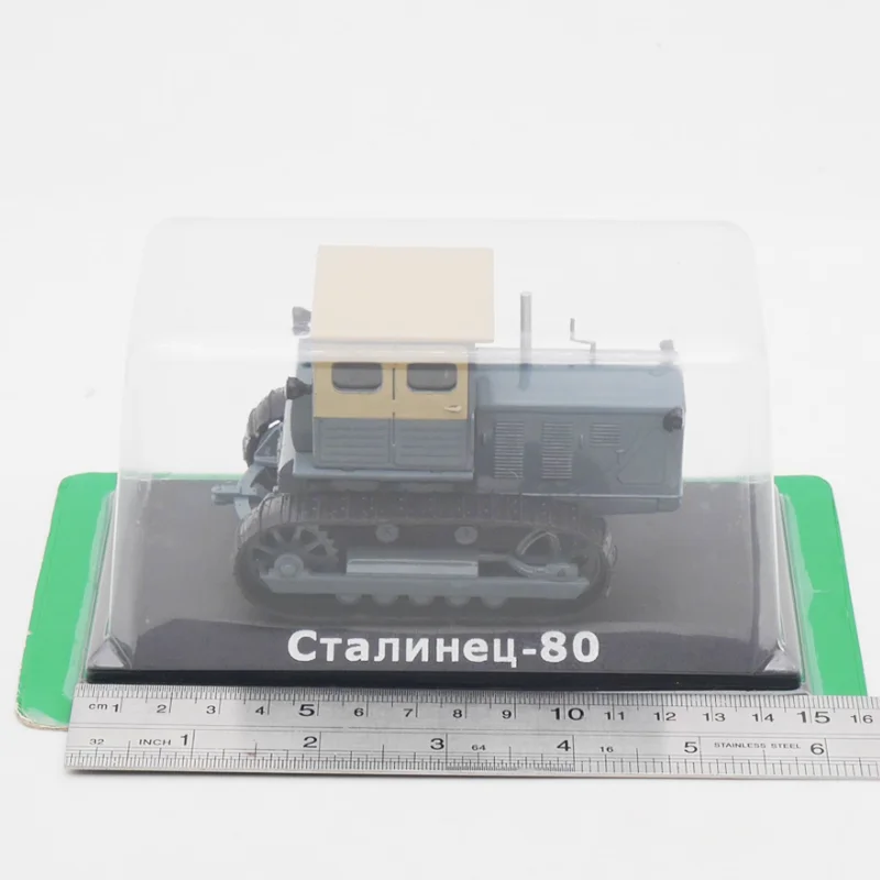 

Литая под давлением модель гусеничного трактора IXO в масштабе 1:43 Сталинец-80 Готовая модель моделирования коллекции игрушек Статическая модель