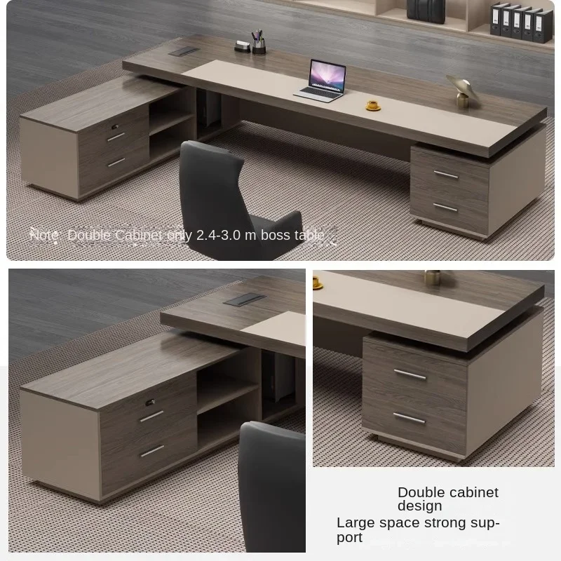Supervisor Modern Office Table with Steel Frame Good Quality Office Director Table Design Office Desk and Chair Set