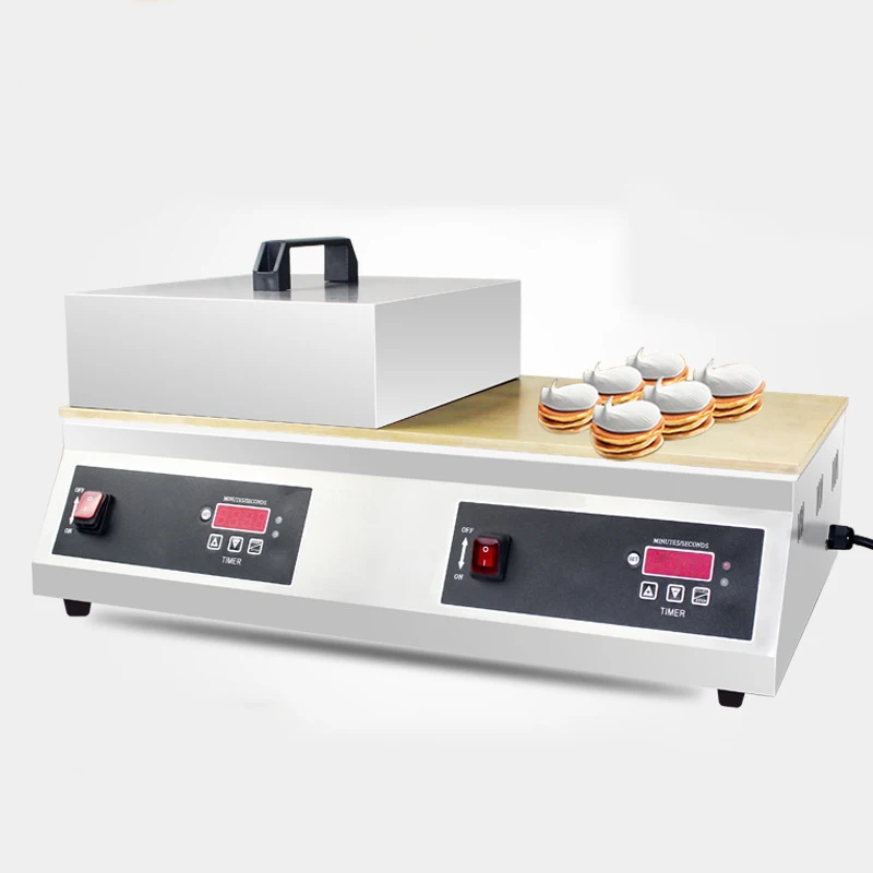 Máquina de soufflé con pantalla Digital inteligente, máquina para hornear aperitivos, equipo para tienda de té con leche, fácil de limpiar, seguro y duradero