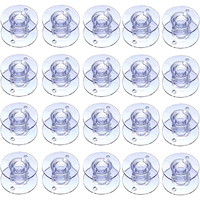 Clear Plastic Sewing Machine Bobbins SA156 Universal Empty Spool Bobbin For Singer Brother Sewing Machine Accessories