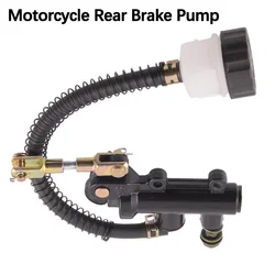 Motorcycle Rear Brake Master Cylinder Pump ATV Dirt Bike Hydraulic   Refit ForNinja ZX6 ZX7 ZX6R ZX6RR ZX7R