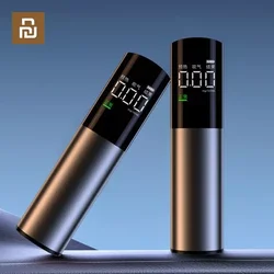 Youpin Testador Automático do Álcool, Testador de Respiração Profissional, Display LED, Portátil, USB Recarregável, Bafômetro, Ferramentas de Teste de Álcool