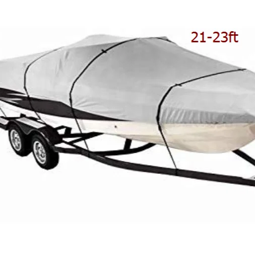 

Hot Sale Fishing Tackle Boat Cover Heavy Duty Waterproof Runabout Boat Dust Cover