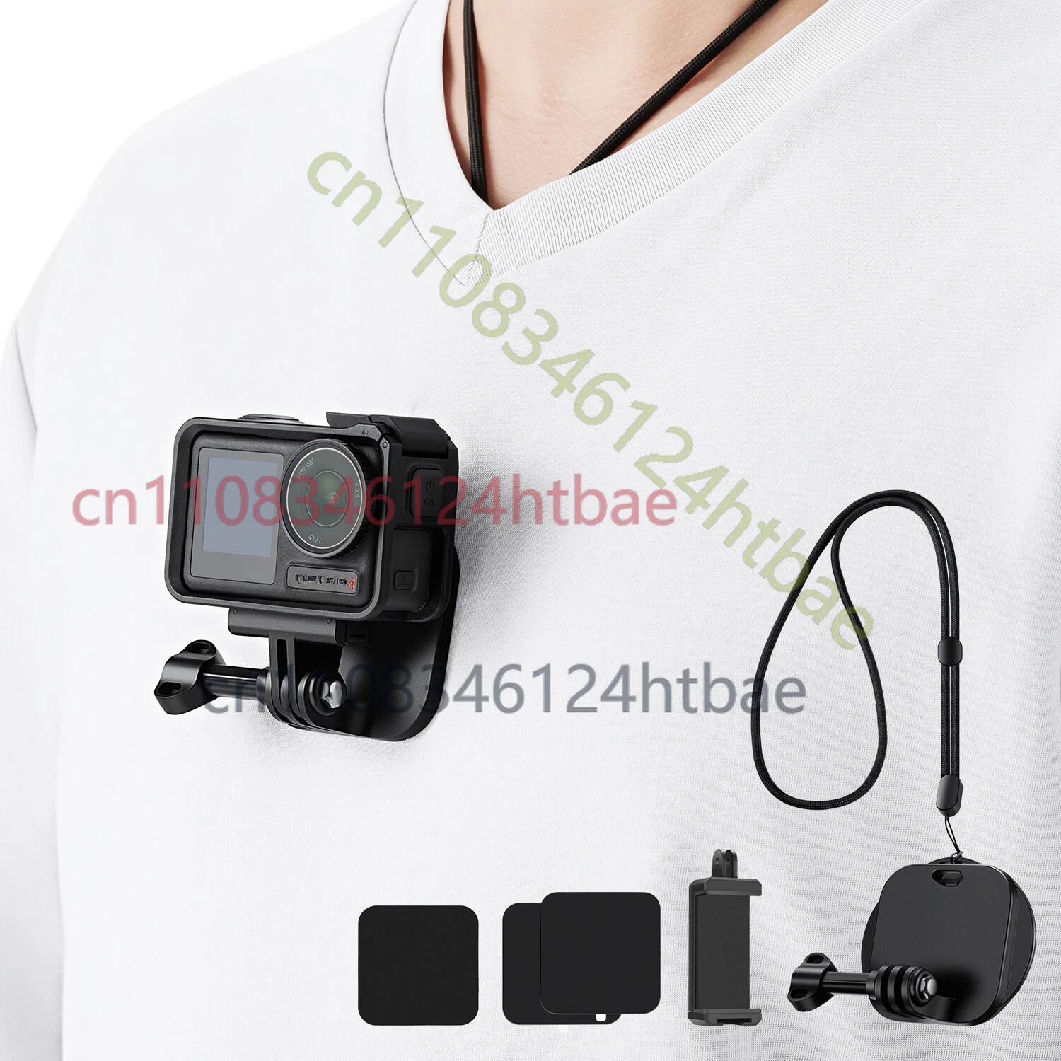 

%$ # Магнитное крепление на грудь для экшн-камер GoPro Hero и DJI Osmo Action