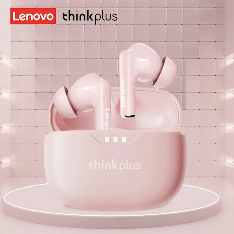 2025 Original Lenovo Earphone Wireless Bluetooth 5.3 Headphones HiFi Stereo Noise Reduction Sport Earbuds Touch Control New Gift