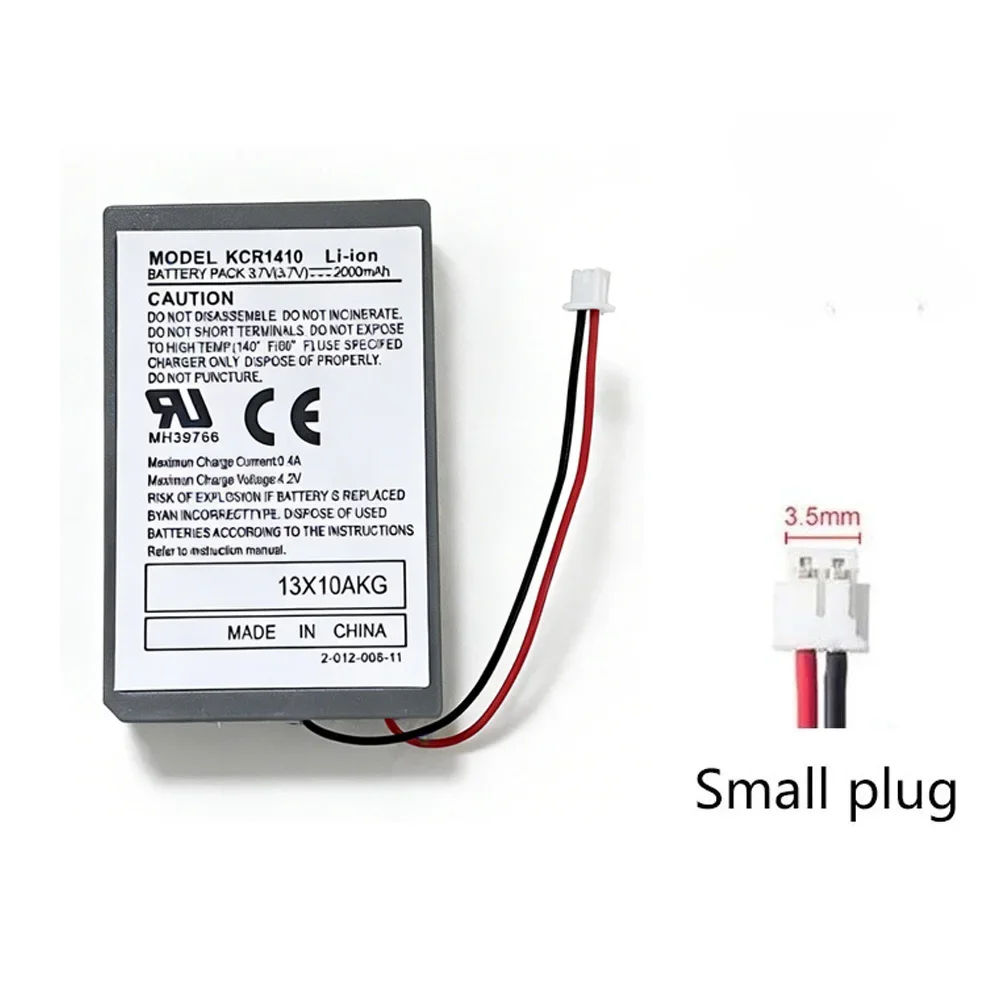 3.7V 2000mAh Li-ion Rechargeable Battery for PS4 Pro Slim CUH-ZCT2 Wireless Controller GamePad