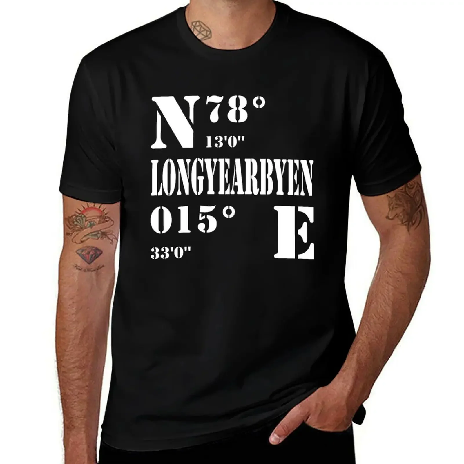 Longyearbyen, Svalbard, Norway T-Shirt anime clothes tshirts personalised hippie clothes cheap stuff mens cotton t shirts