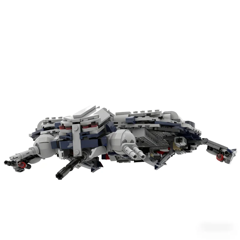 737pcs MOC Separatist Gunship MTT Alternate Build Model Toys Building Blocks Construction Christmas Gifts Brick Kids DIY Idea
