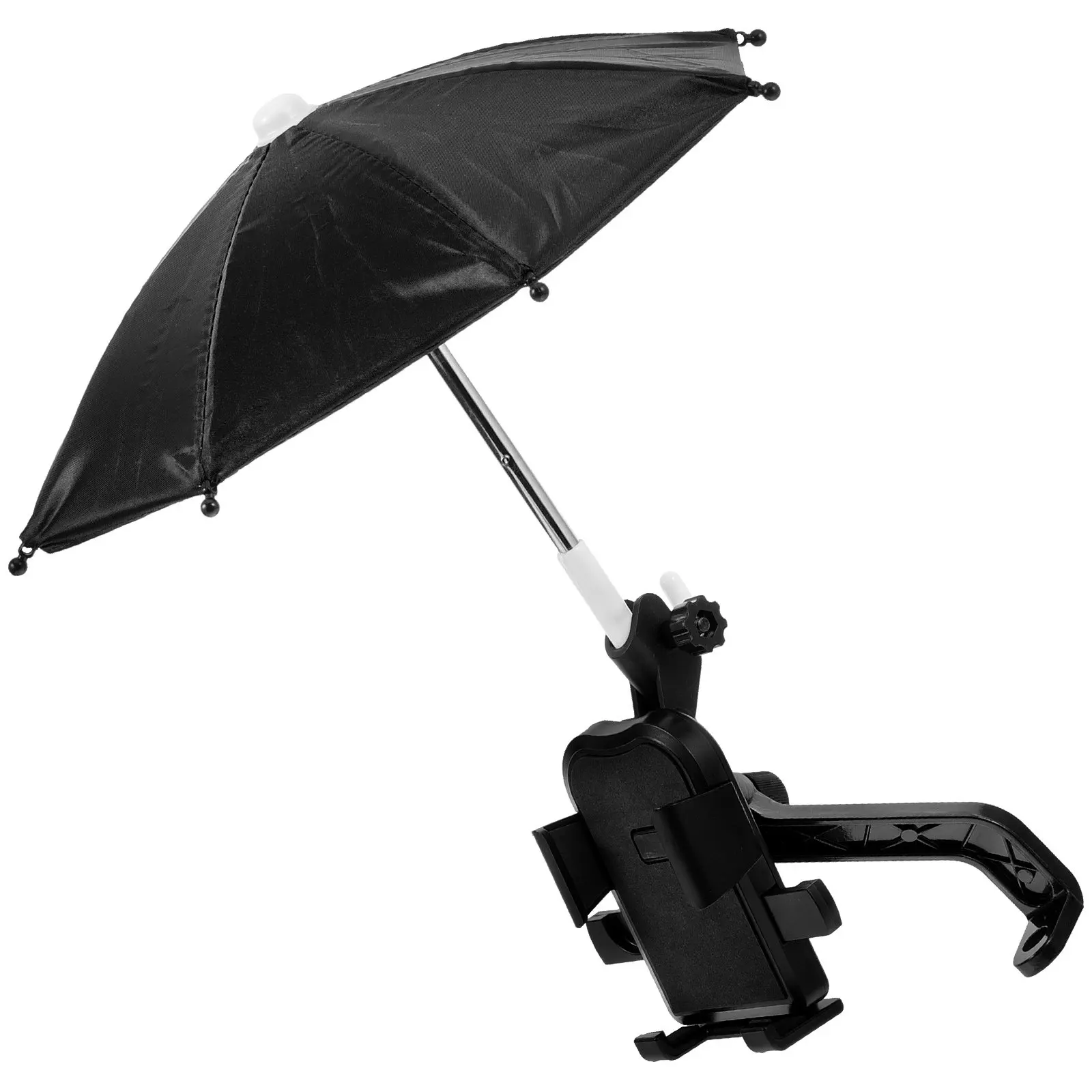 

1Set Electric Bike Phone Holder Weather Resistant Riding Phone Bracket Umbrella Waterproof Bike Handlebar Mount Cycling
