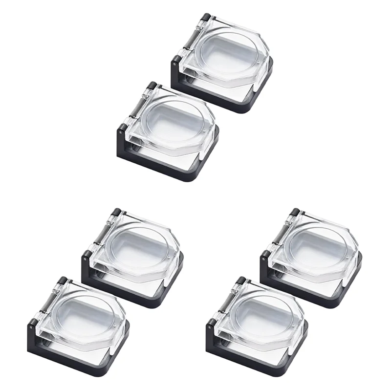 

AB41-6X Power Push Button Switch Cover,Waterproof And Collision Resistant, For 25Mm Mounting Hole A