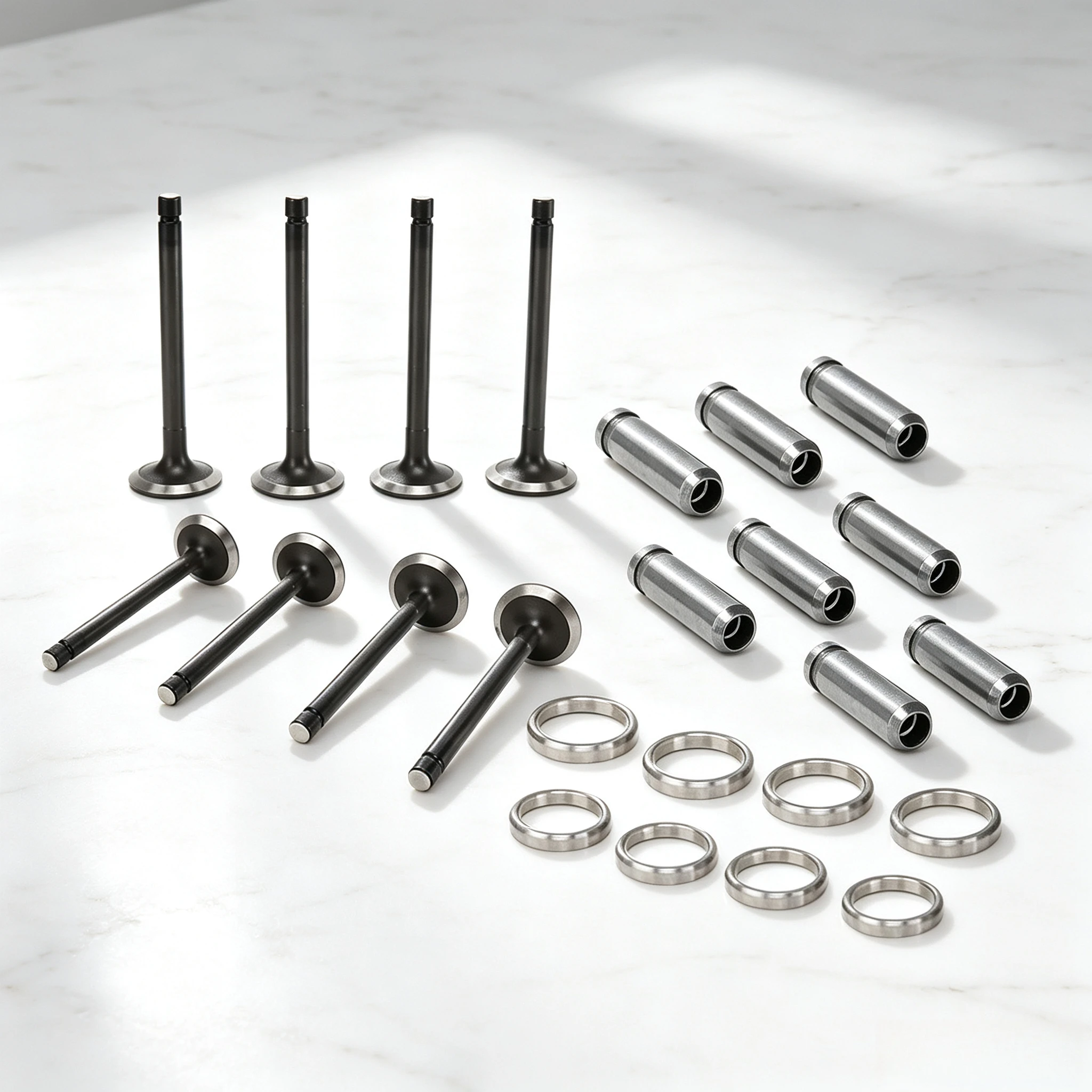 V2203 Vavle Kit For F2803 D1703 D1503 V1903 D1403 Engine Intake Exhaust Valve With Seat Guide