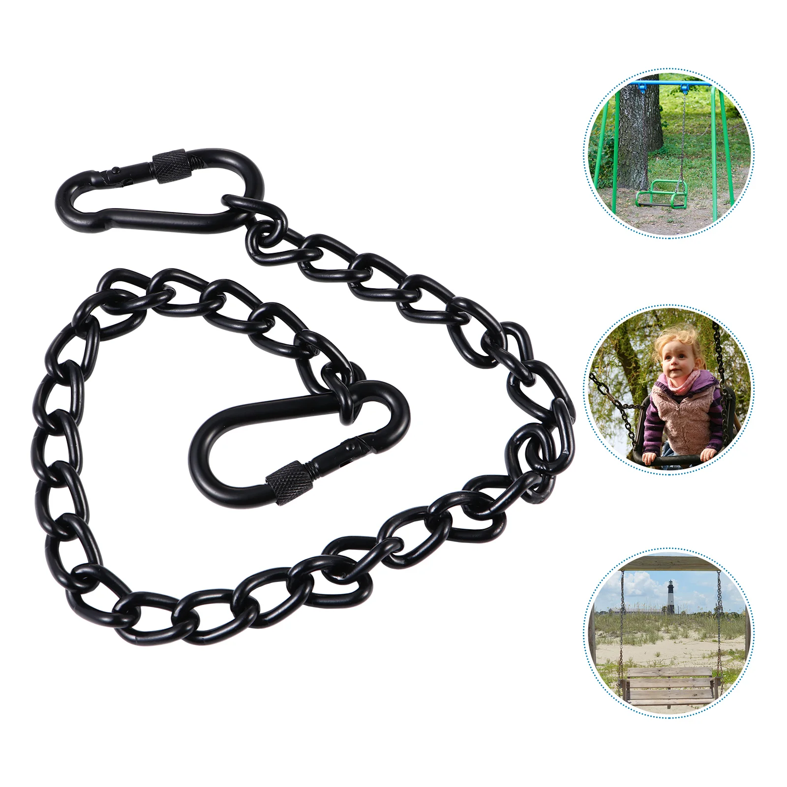 

Stainless Steel Swing Chain Hangers Tie Hammock Extender Chains Trailer Chair Hanging Hook Baby