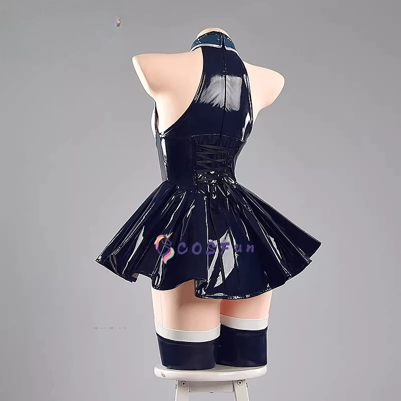 

Костюм для косплея Alice Tendou из игры Blue Archive, женское сексуальное элегантное платье для ролевых игр на Хэллоуин, комплект с головным убором, полный набор COSFu