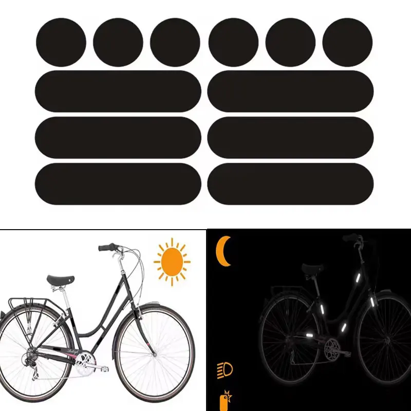 

Motorcycle Reflective Film Helmet Invisible Black Reflective Stickers Arrow Reflective Tape for Motorcycle Body Bike