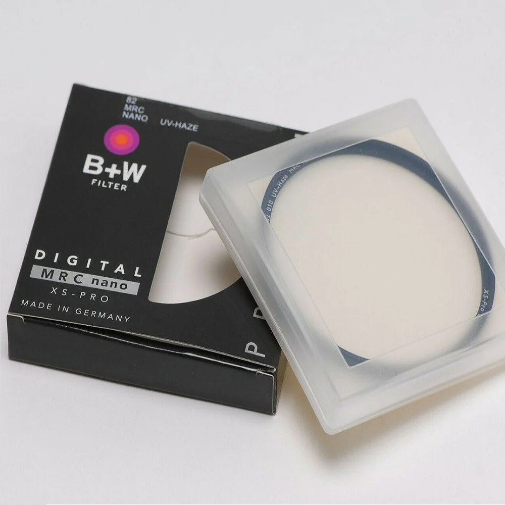Filtre de protection ultra fin pour objectif d\'appareil photo, B + W, filtre UV XS PRO, MRC, réfléchissant, Nikon, IL, Sony