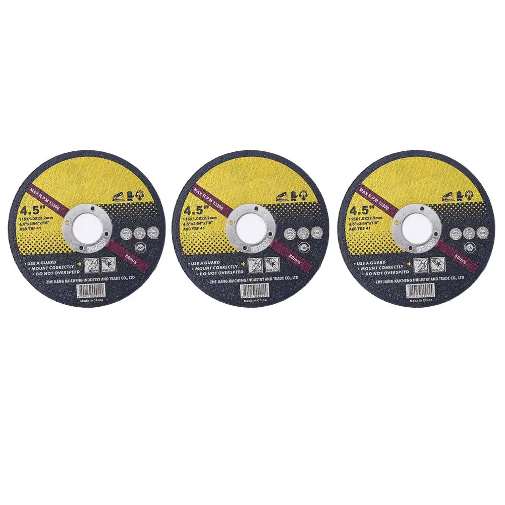 4.5 Inch Cutting Disc Stainless Steel Disc High-Quality Cutting Discs Maximum Speed 80 Ms For Various Cutting Tasks