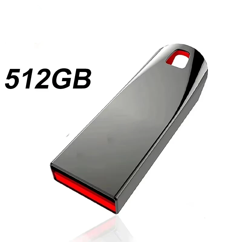 NONE Neues 2 TB USB3.2-Flash-Laufwerk, Super-Hochgeschwindigkeits-Datenübertragung, 1 TB große Kapazität, ultraschnelle tragbare Speicherung, schlanke, langlebige U-Disk 9