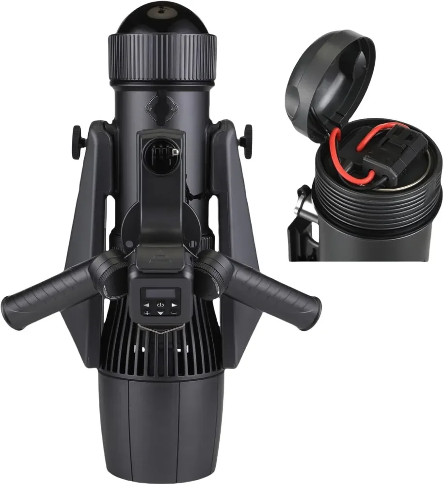 سكوتر Camolech 500W للبالغين تحت الماء: بطاريات مزدوجة قابلة للإزالة طويلة العمر بقدرة 4400 مللي أمبير في الساعة، حمام سباحة/بحر، محرك SUP كهربائي لاحتياجات المياه #4