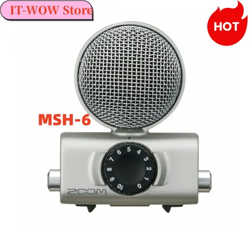 

ZOOM MSH-6 Mid-Side Microphone Caspsule For Handy Audio recorder H5 H6 Q8 U-44,F4 and F8 for film,video,television projects