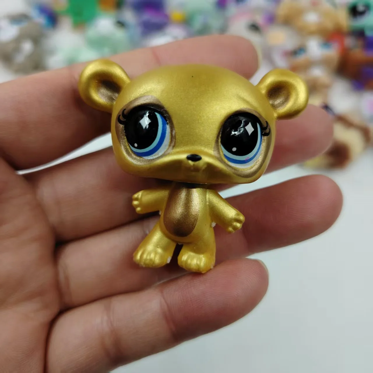 ألعاب الحيوانات الأليفة الأصلية LPS حيوان لطيف يمكن أن يهز رأس هريرة مجموعة ألعاب للفتيات هدية عيد الميلاد وأعياد الميلاد #4