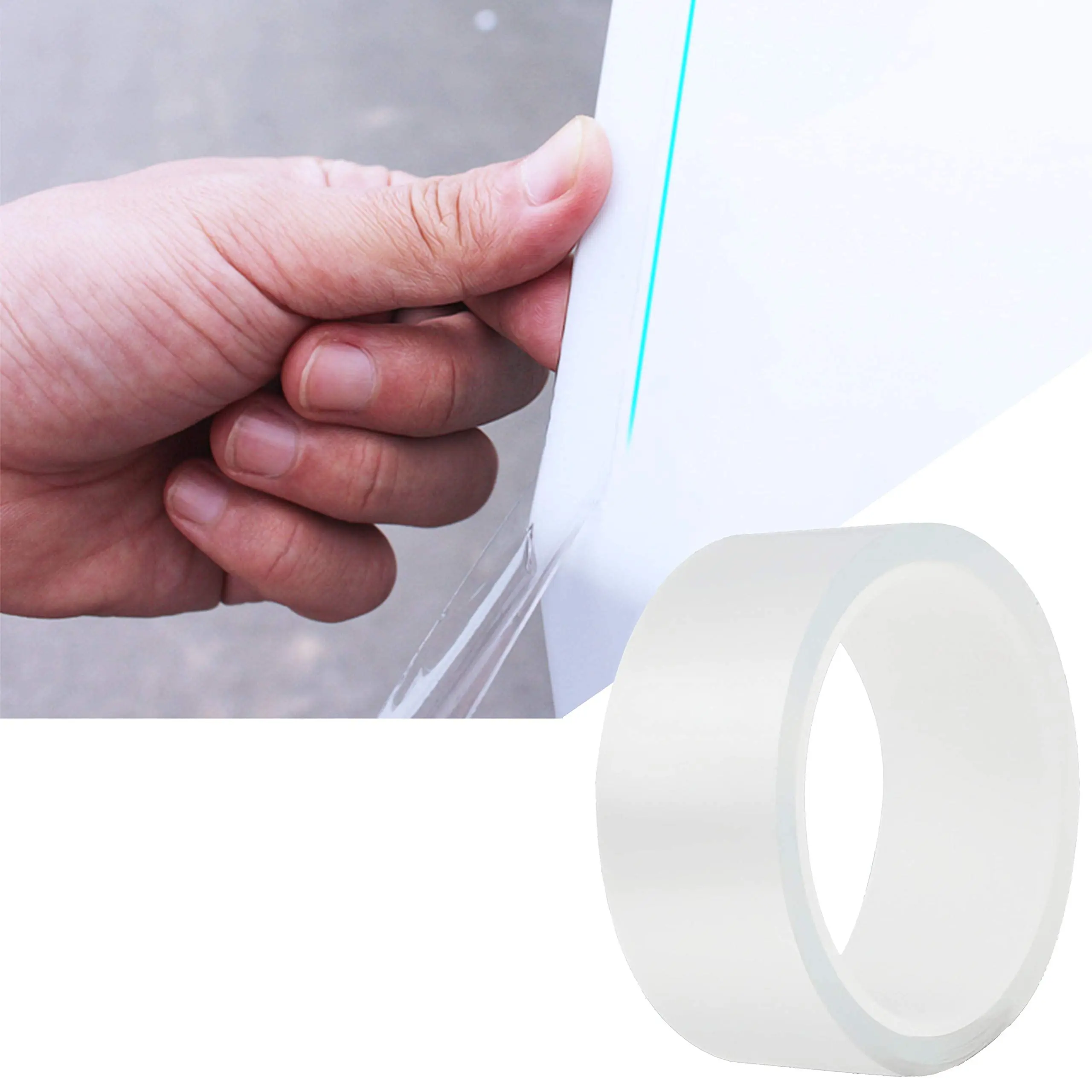 Car General Threshold Strip Invisible Transparent Anti-collision Sticker Door Anti-collision Sticker Trunk Anti-stepping Sticker