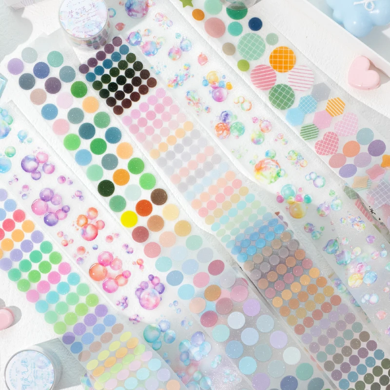 

Журнал GO 5x200 см, цветные точки, декоративная клейкая лента, наклейки, малярная лента, сделай сам, наклейка для скрапбукинга, этикетка, японские канцелярские принадлежности