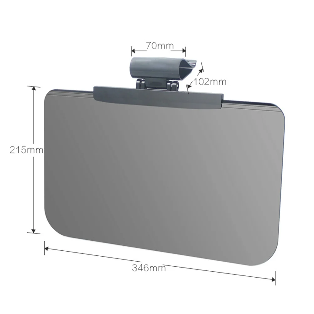 

Car Anti-Glare Tinted Windshield Extender Big Size Black Acrylic Durable Car Visor Extender Shade Sun Uv Rays Blocker