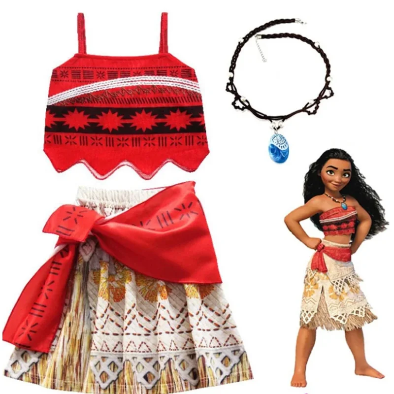 New Japanese Fantasy Red Clothes Full Set With Straw Hat Shoes Included Halloween Cosplay Costume