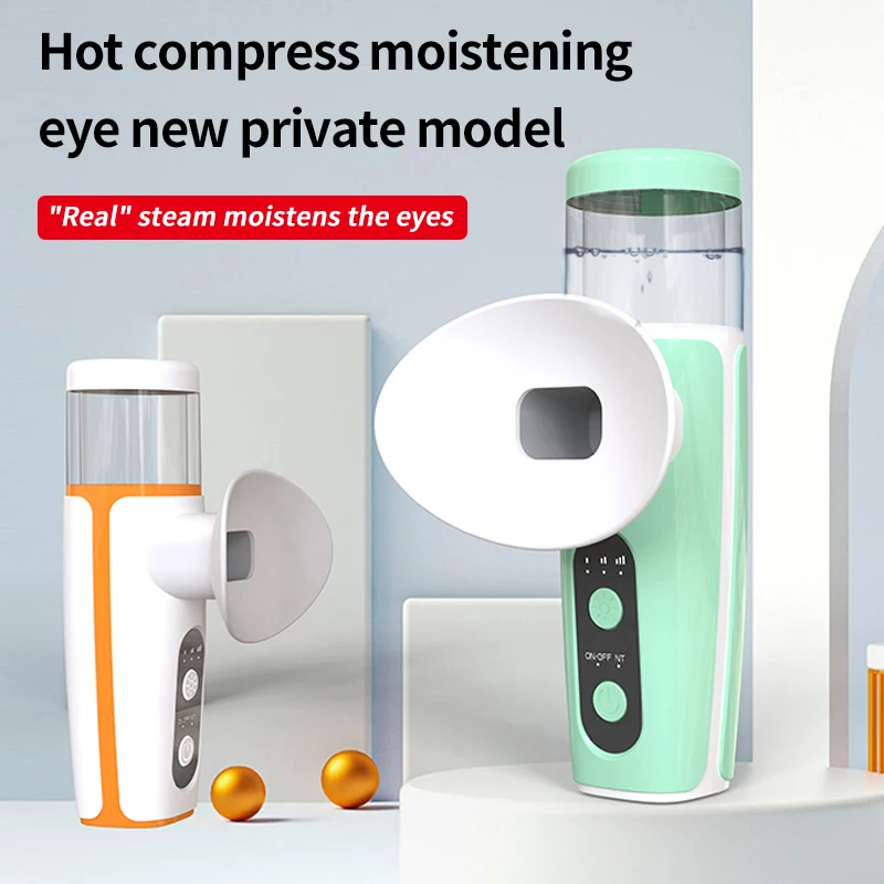 

Eye Steamer for Dry Eye - Portable Heated USB Nano Eye Mist Sprayer with Warm Compress for Dry Eyes & Stye Relief