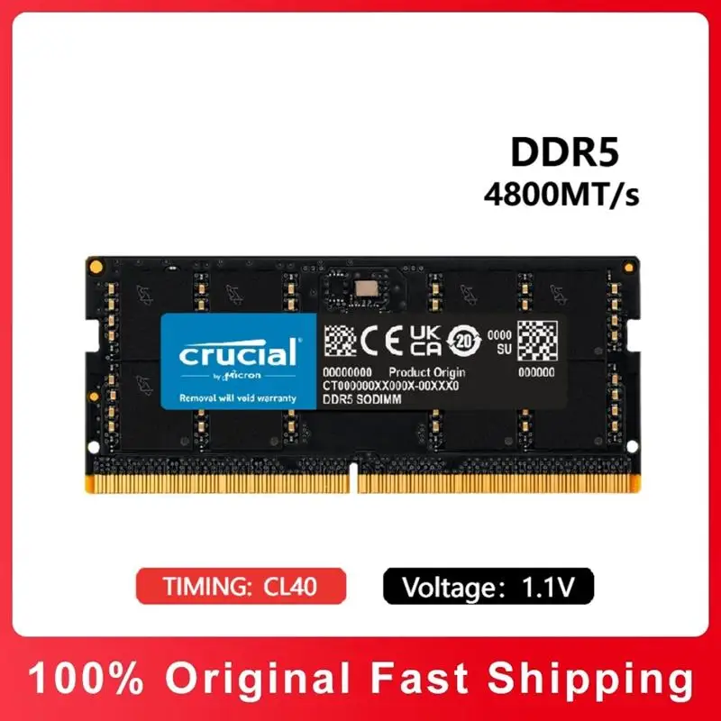 Top Memory DDR5 4800 5600 MT/s MHz RAM 16GB 32GB Laptop RAM 262pin SO-DIMM Memory for LEGION Laptop Notebook Ultrabook RAM