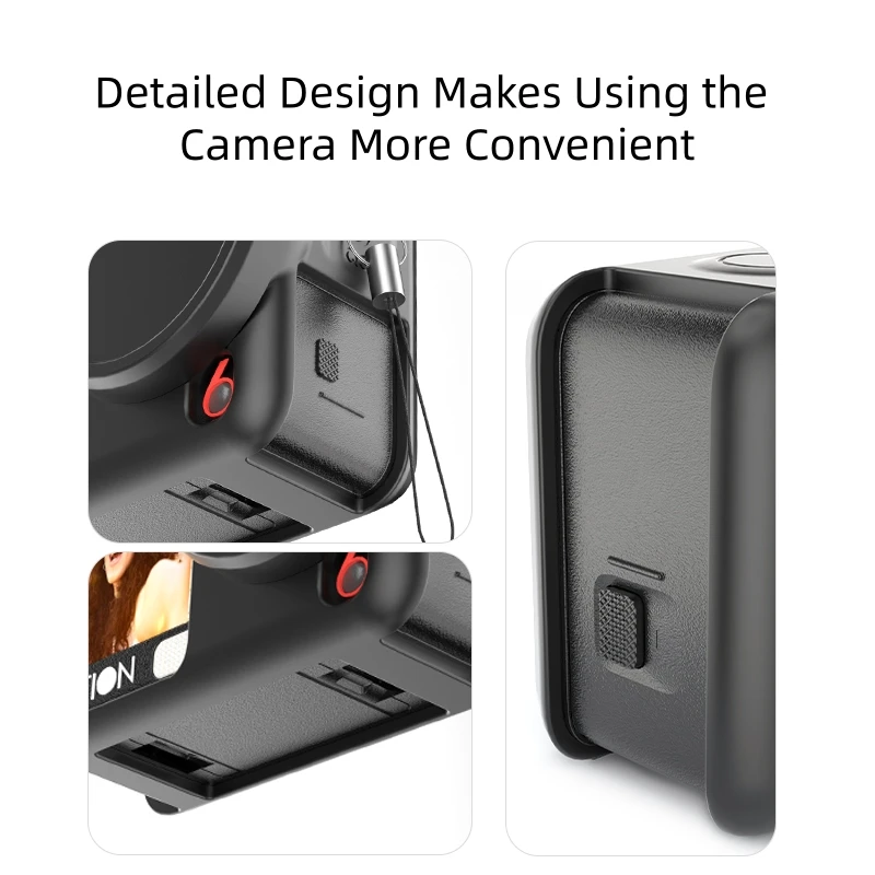 

Silicone Case for DJI Osmo Action 6 Camera Body, Protector Silicone Protective Cover for Action 6 Standalone Camera Accessories