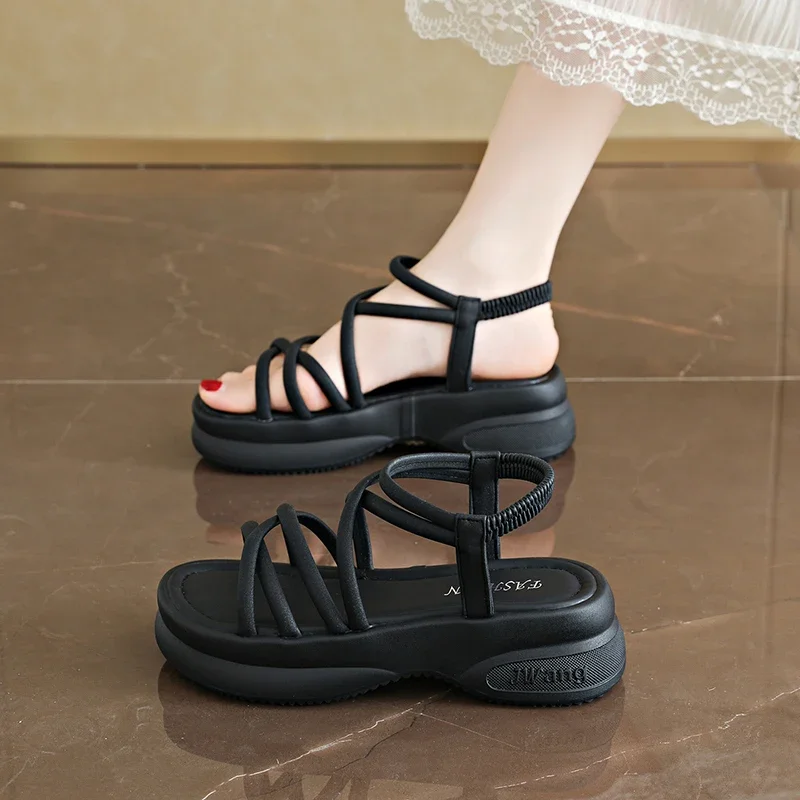 Dust Repellent Surface Ladies Flat Slippers Anti Slip Wipe Clean Easily for Indoor Rest and Casual Outdoor Leisure Walks